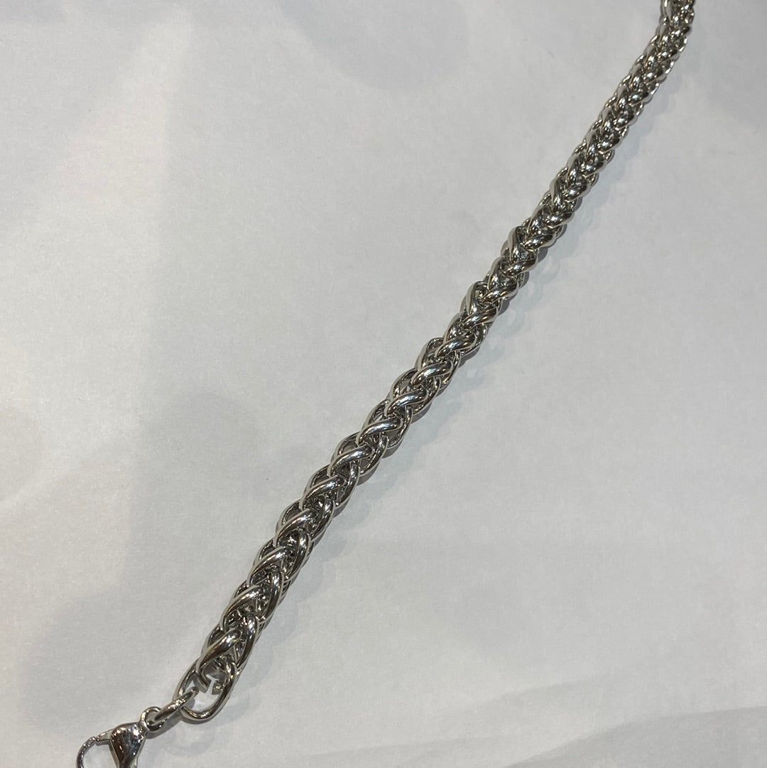 Sliver Chain Bracelet Men 987026