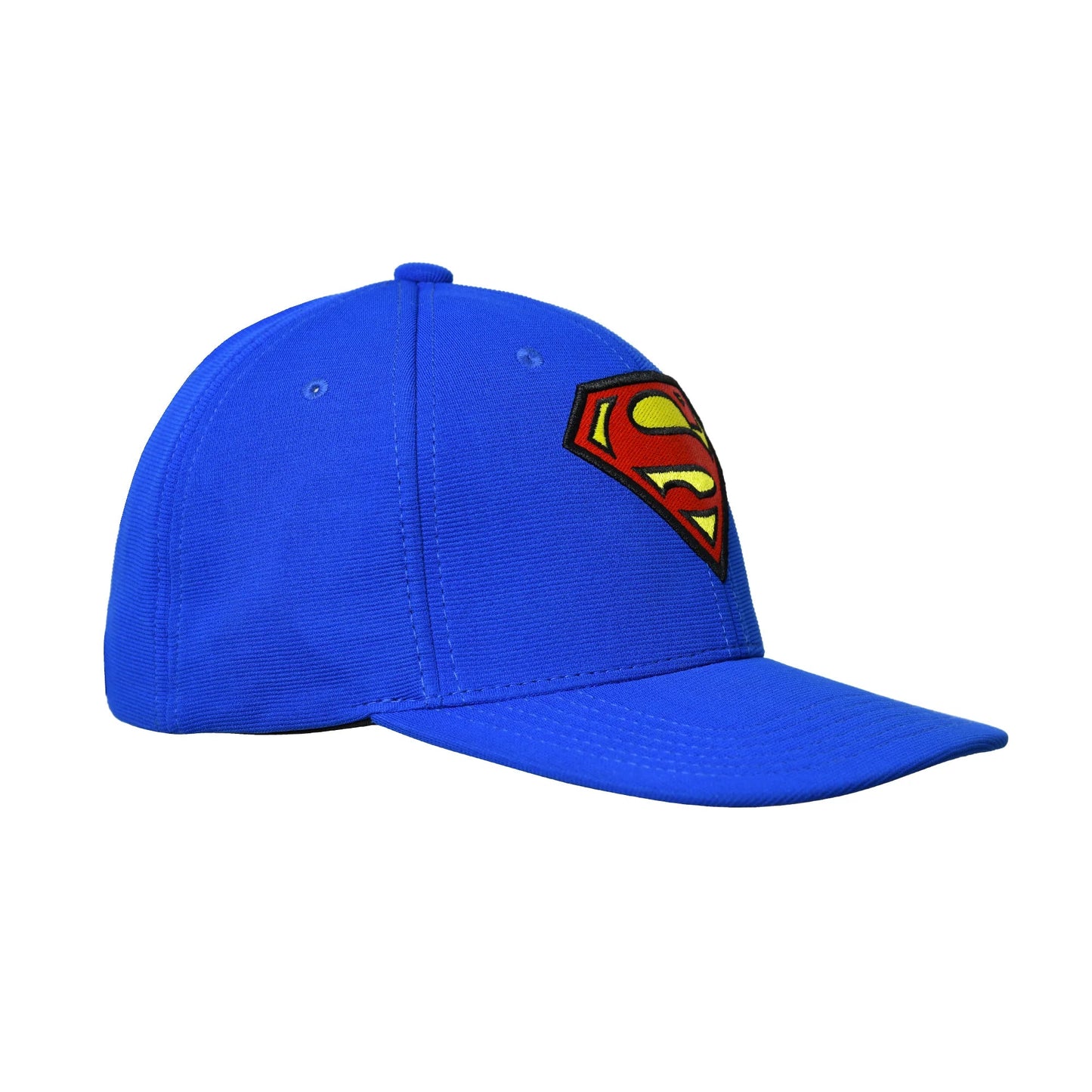 BZ HEADWEAR SUPERMAN LOGO HIP HOP CAP FOR MEN IN ROYAL BLUE-(PACK OF 1/1U)