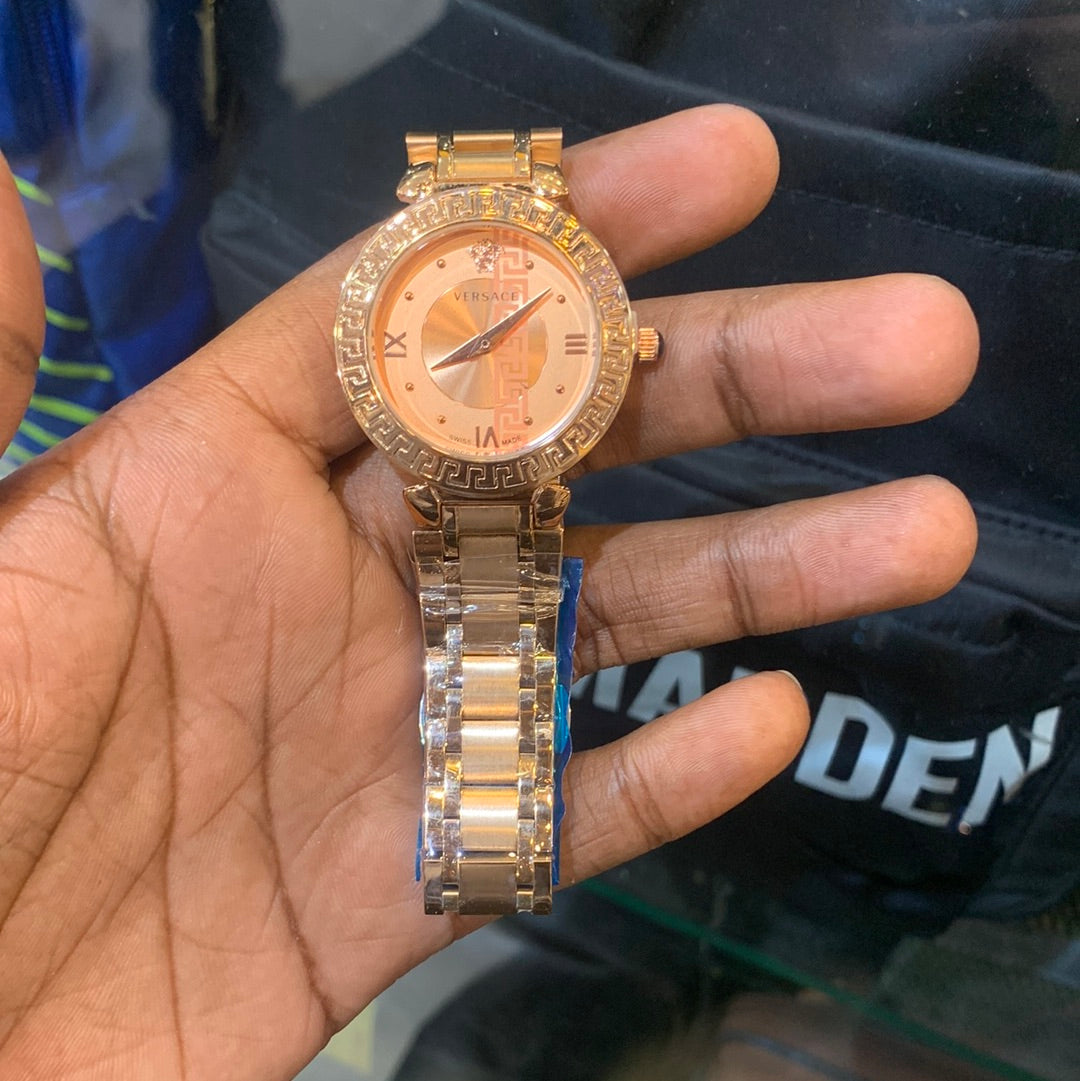 Rev Copper Chain Orange Dial Ladies watch 401831