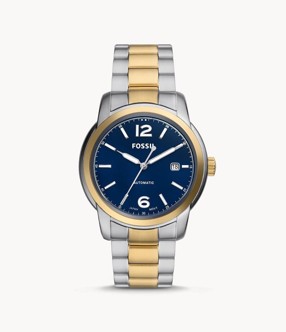 Sof Silver Gold Chain Blue Dial Ladies Watch 901523
