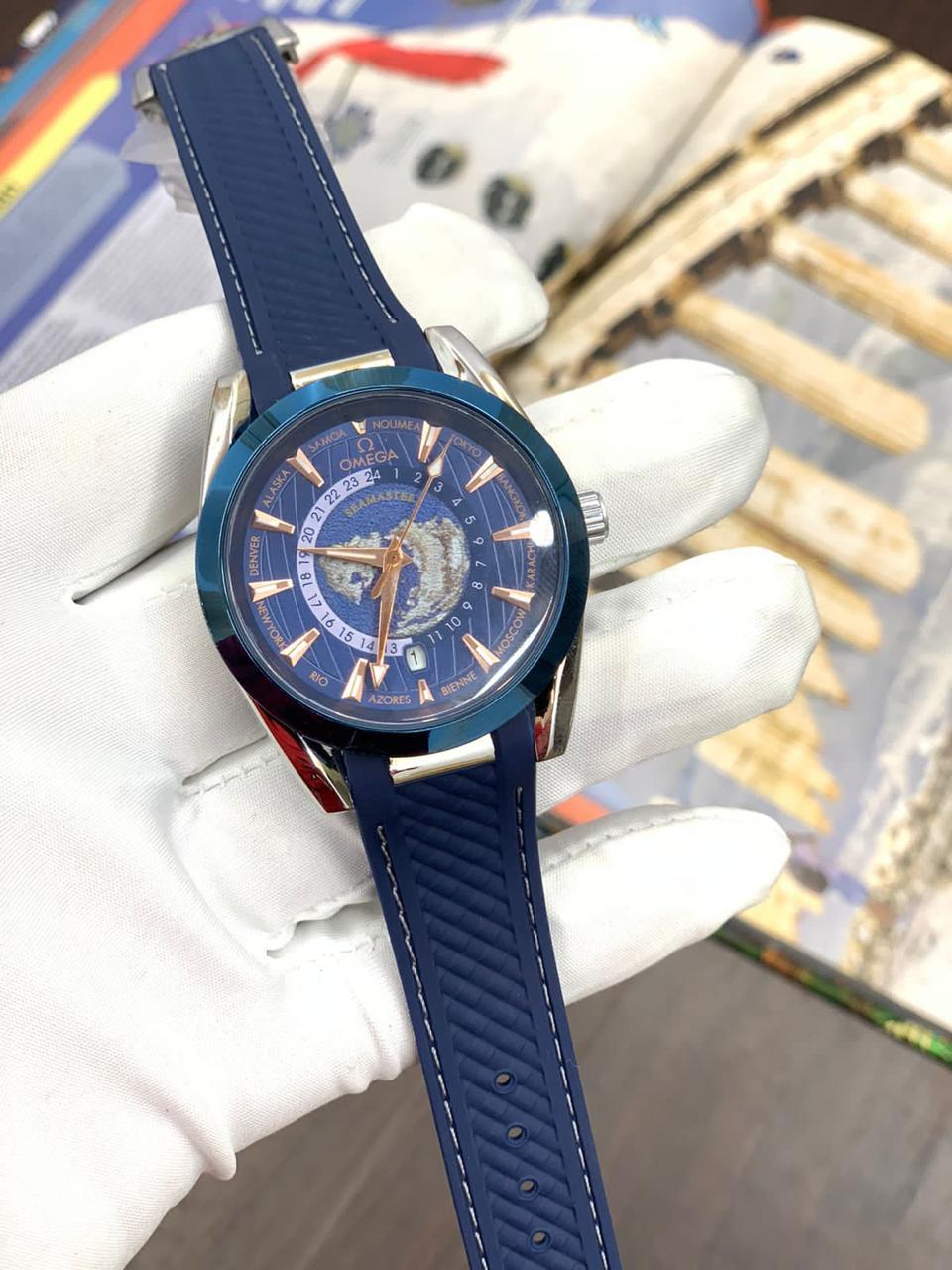 Emo Blue Strap Blue Dial Automatic Men Watch 901706