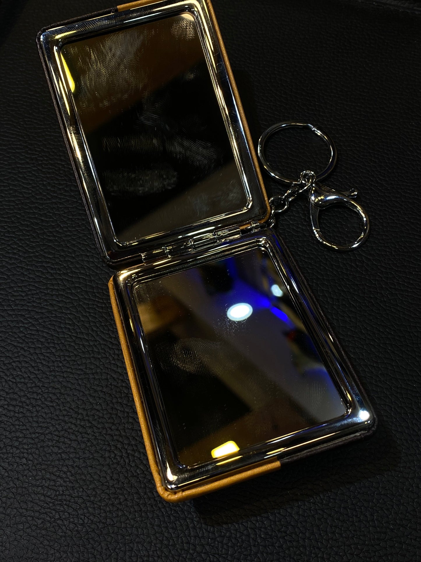 Orange Black Blue Colour Mirror 987677