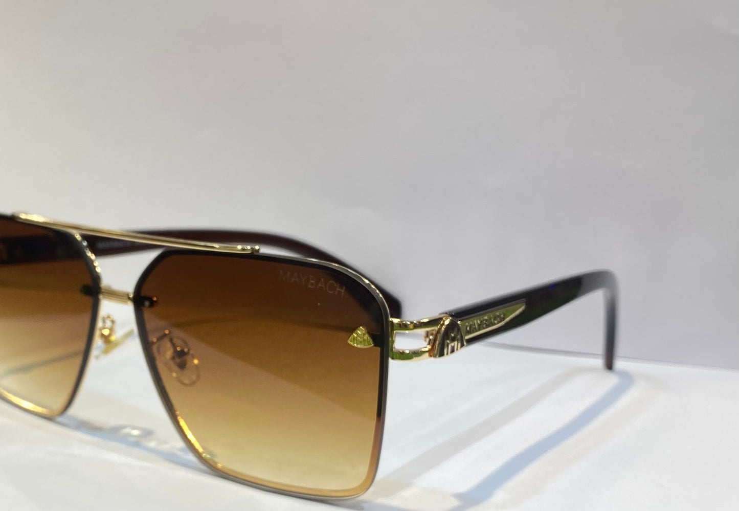 YAM Copper Frame Brown Shade Unisex Sunglasses 22384 59 13 138