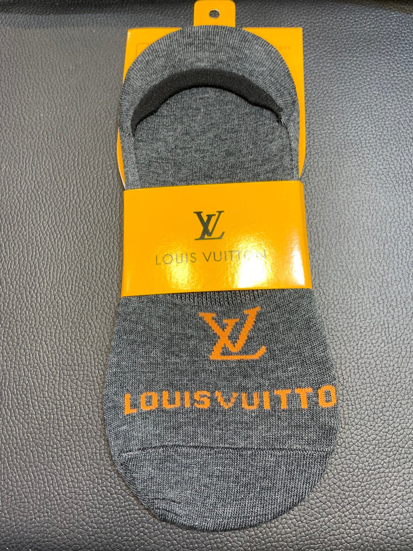 UOL Grey Colour Hidden Socks 987144
