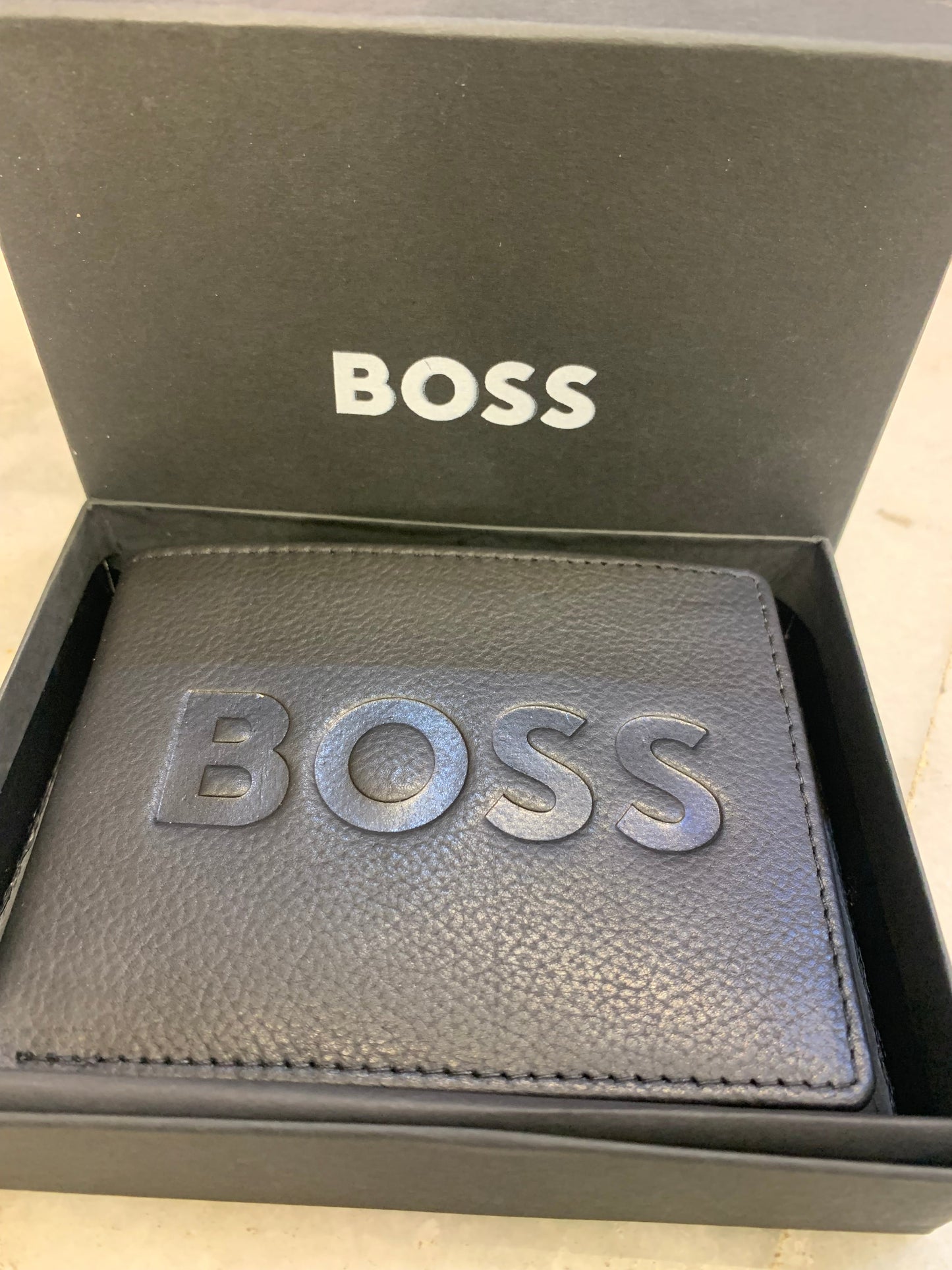 SOB Black Colour Leather Men Wallet 07444
