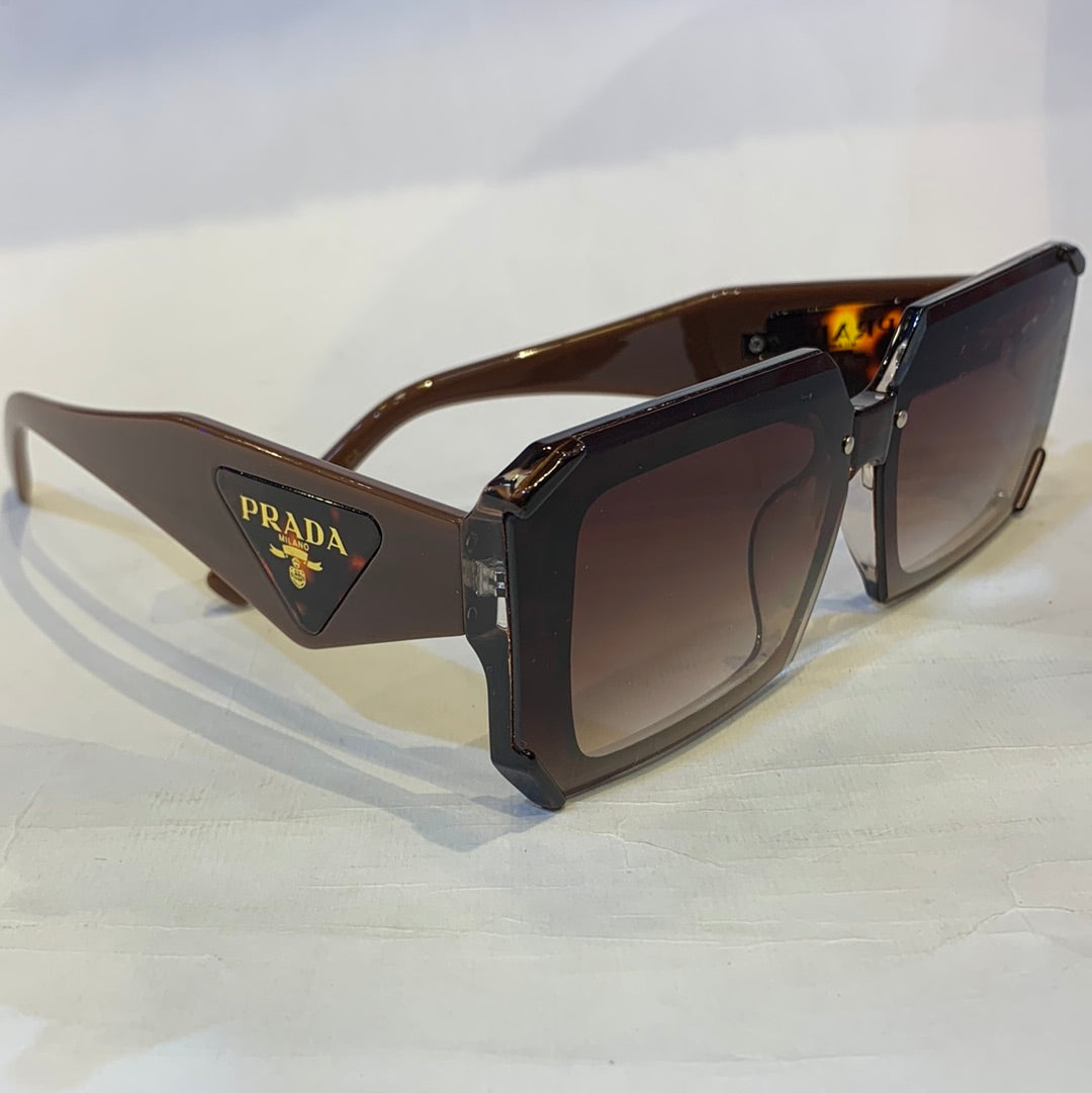 ARP Brown Frame Brown Shade Sunglass G101 66 7-149 C4