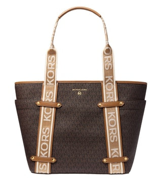 CIM Brown Colour KM Print Tote Bag 987462