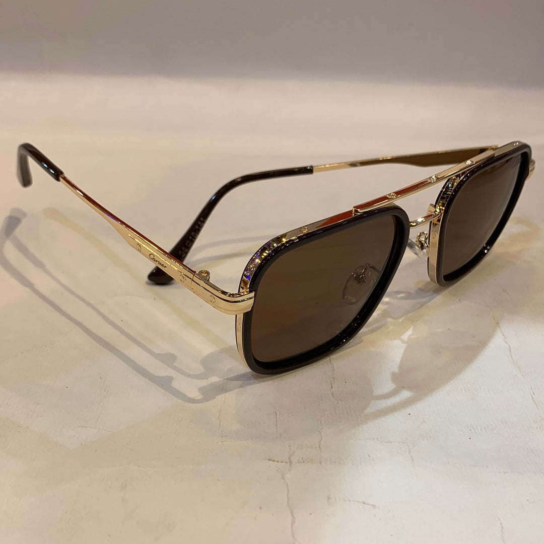 RAC Brown golden Frame Brown Shade sunglasses C243 54 18-141