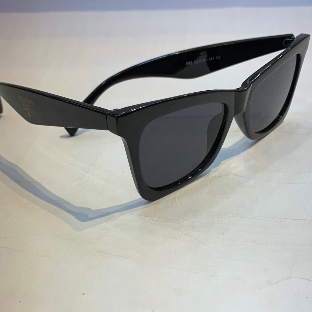 ARP Black Frame Black Shade Sunglass 992 52 18-141