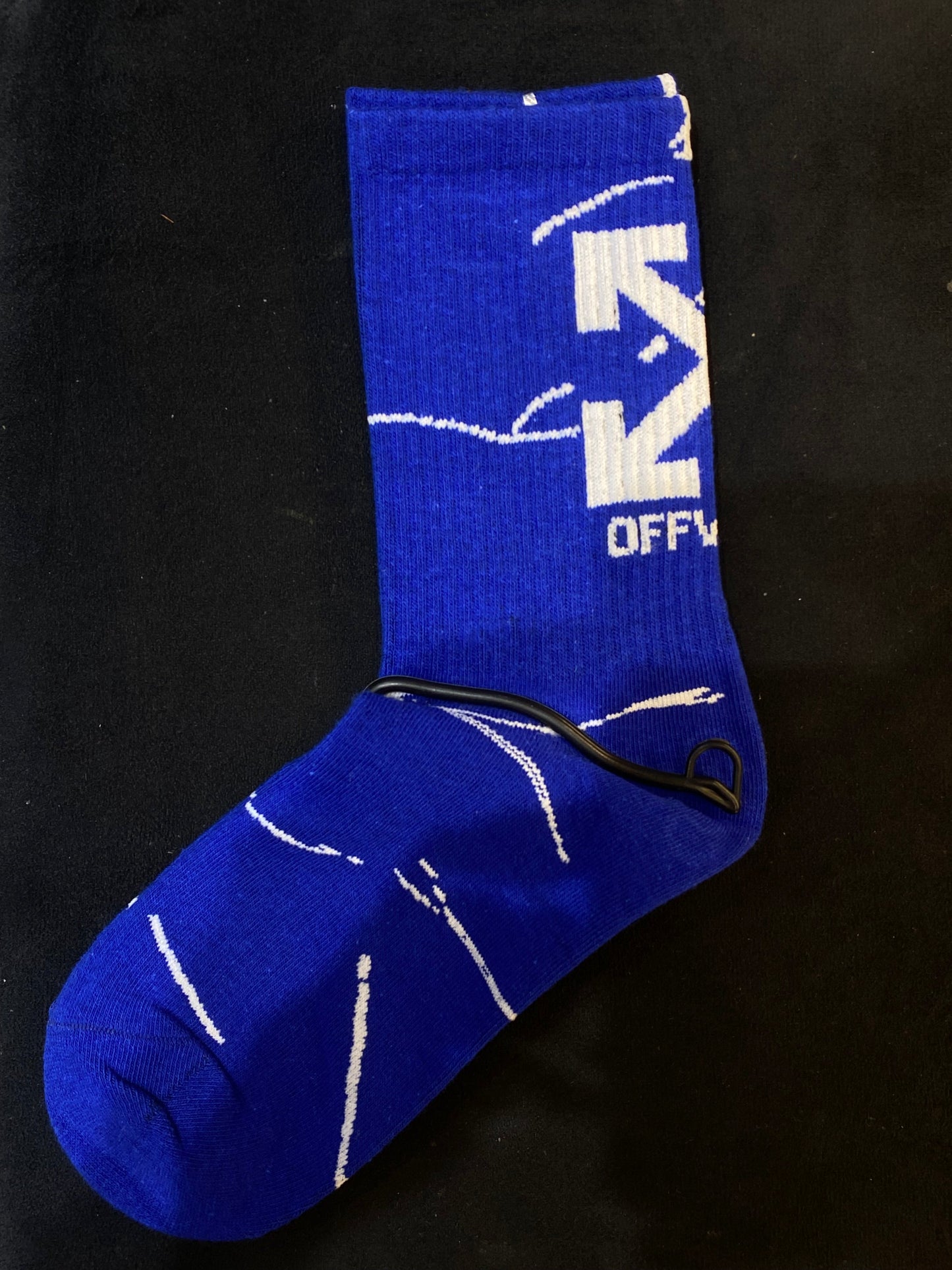 Blue White Colour Imported Unisex Socks 987744