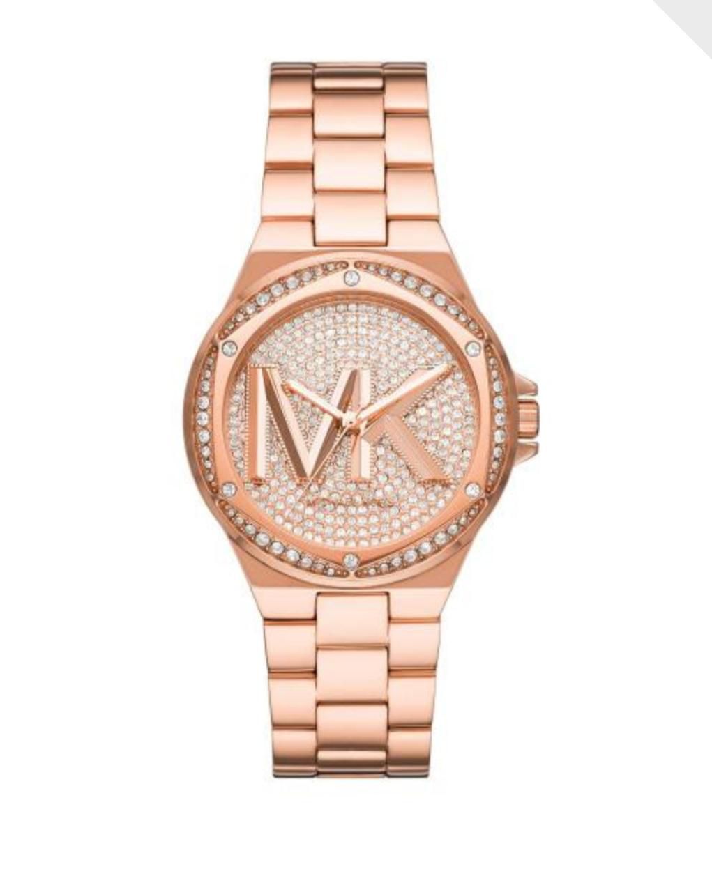 CIM Copper Chain Diamond Dial Ladies Watch 901634