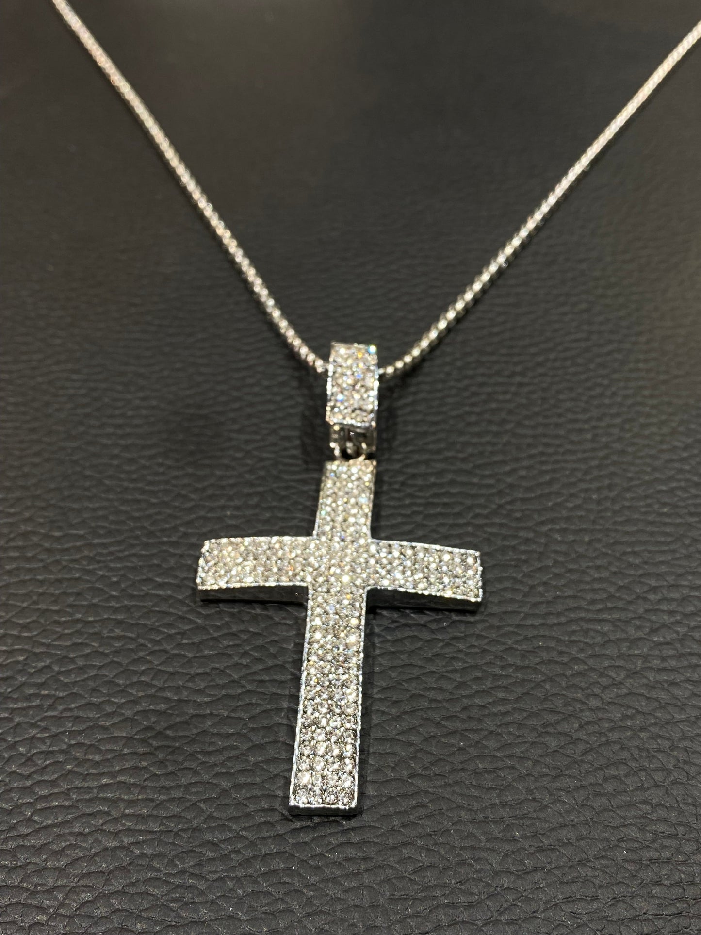 Silver Diamond Pendant 987324