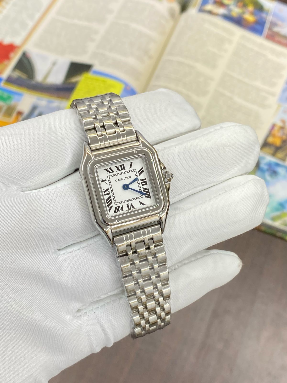 Rac Silver Chain White Dial Ladies Watch 901810