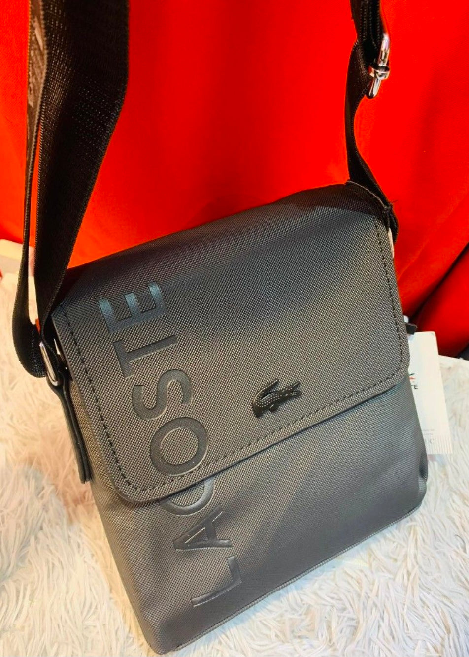 Cal Lac Black Unisex Side Messenger Bag 987227