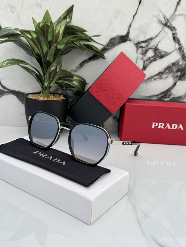 ARP Black Golden Frame Black Shade Sunglass SPS07QS 50 18-149