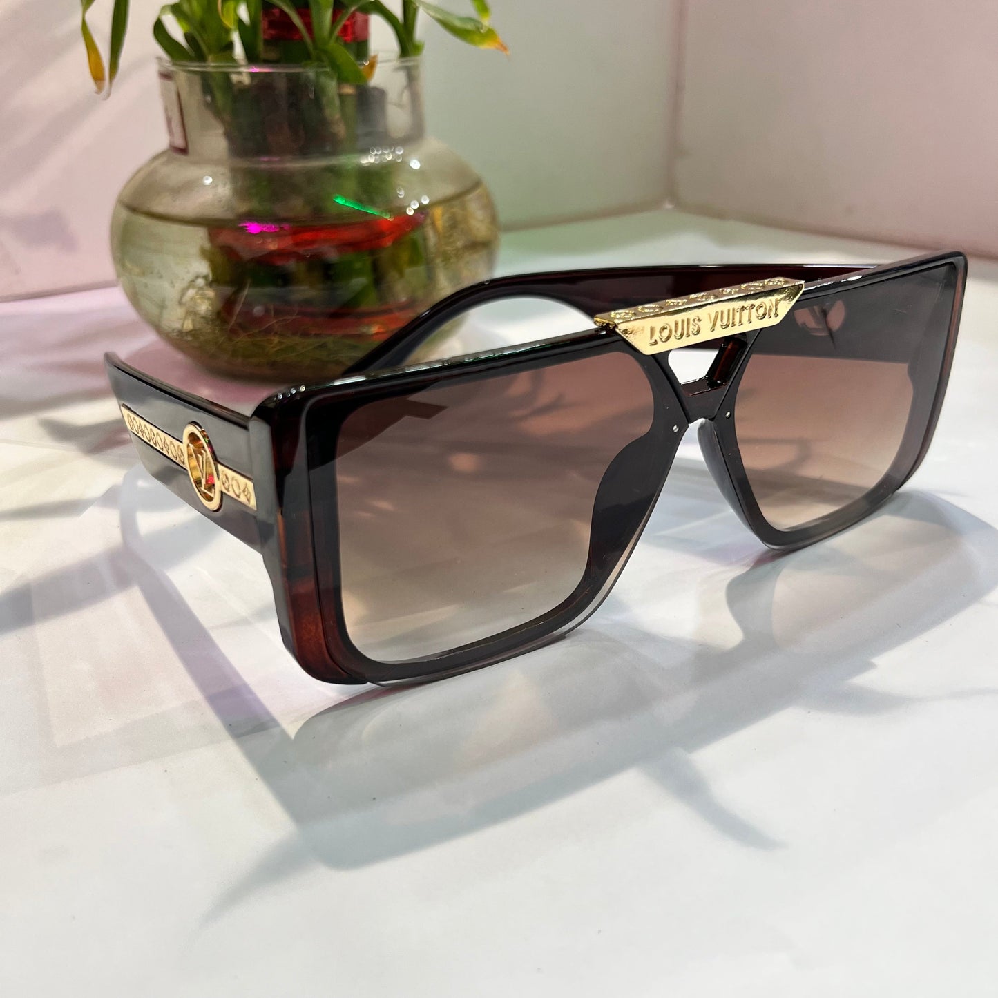 Uol Brown Frame Brown Shade Heavy Quality Sunglass 211045422137 