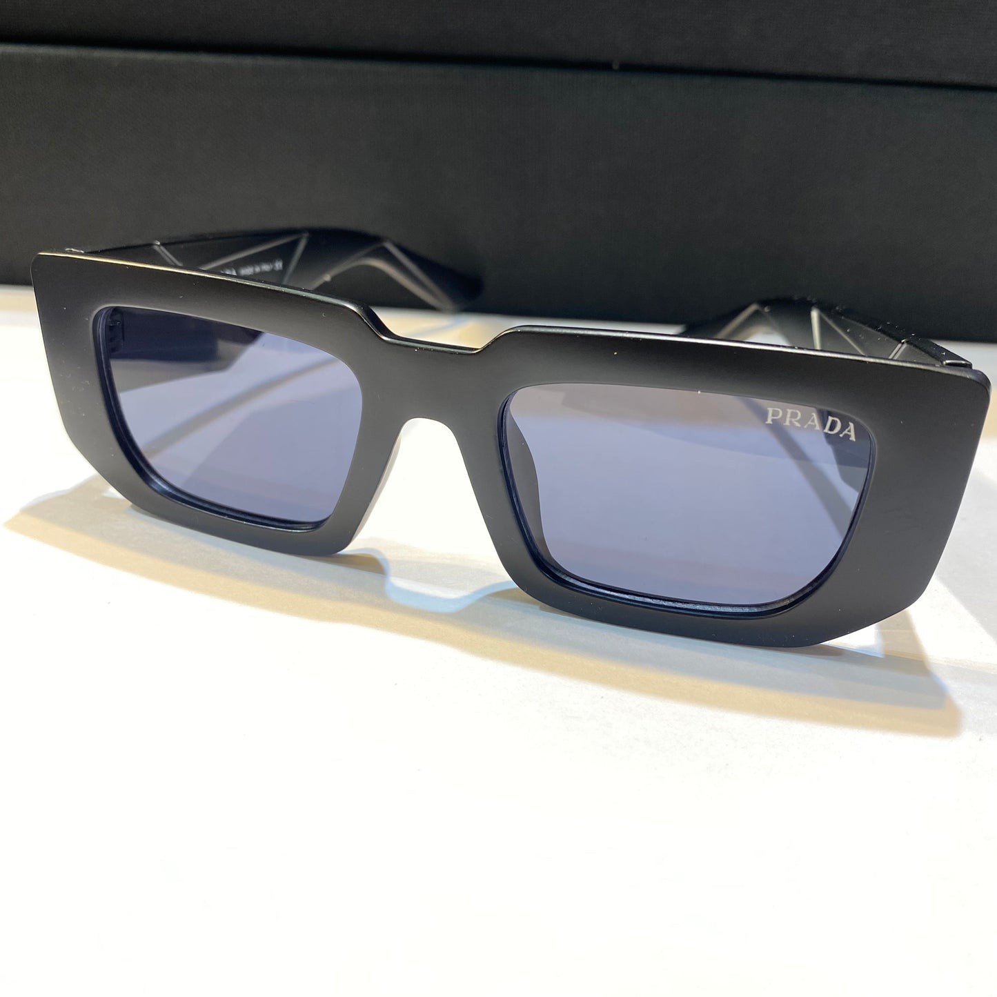 Arp Black Frame Black Shade Unisex Sunglass 98045 52 17-142