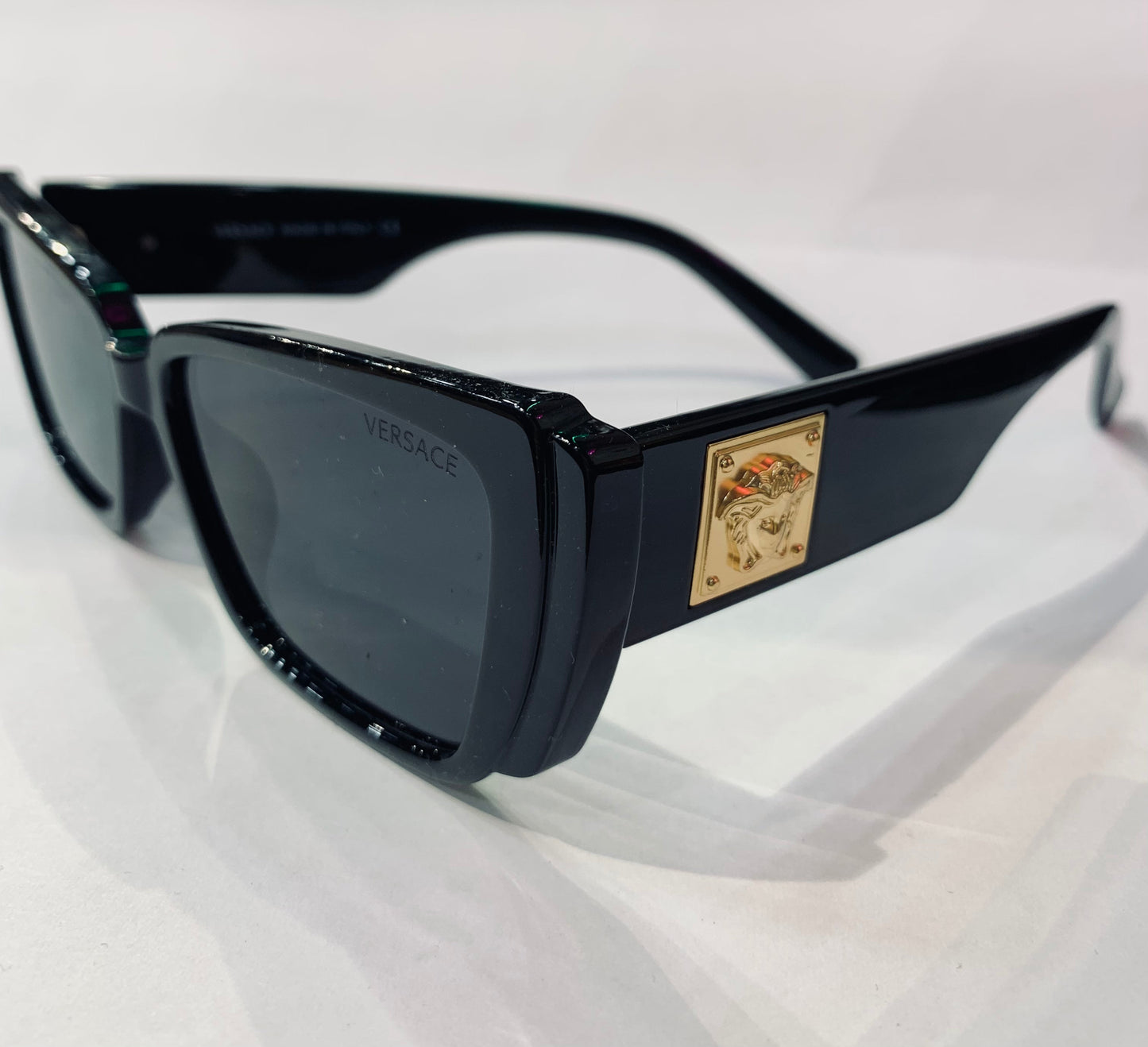 REV Black Frame Black Shade Premium Quality Sunglass 58013 54 15-136
