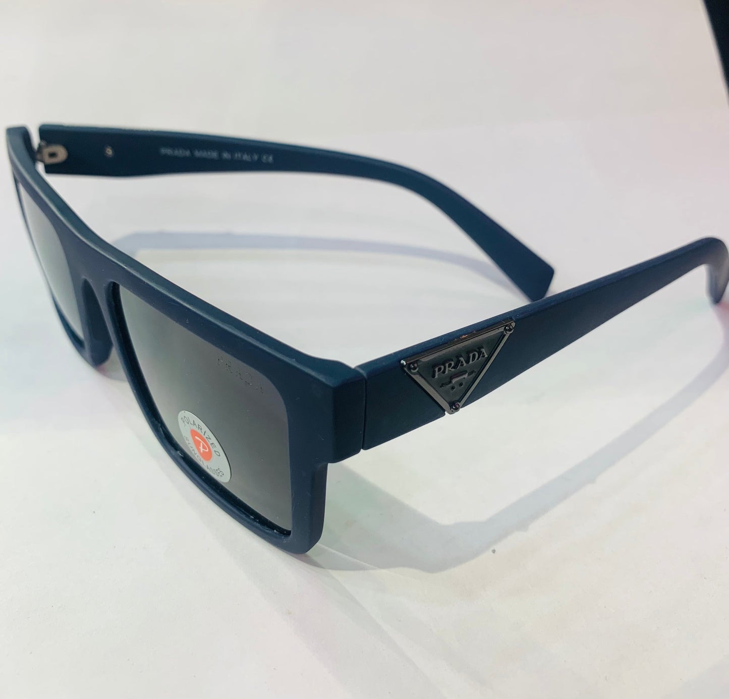 ARP Matte Blue Frame Black Shade Premium Quality Sunglass P2318 56 16-135