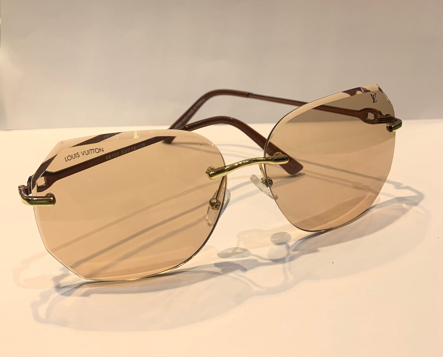 UOL VL Brown Frame Brown Shade Unisex Sunglass 68100 63 14 138