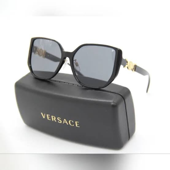 REV Black Frame Black Shade Premium Quality Sunglass 23009 55 18-143