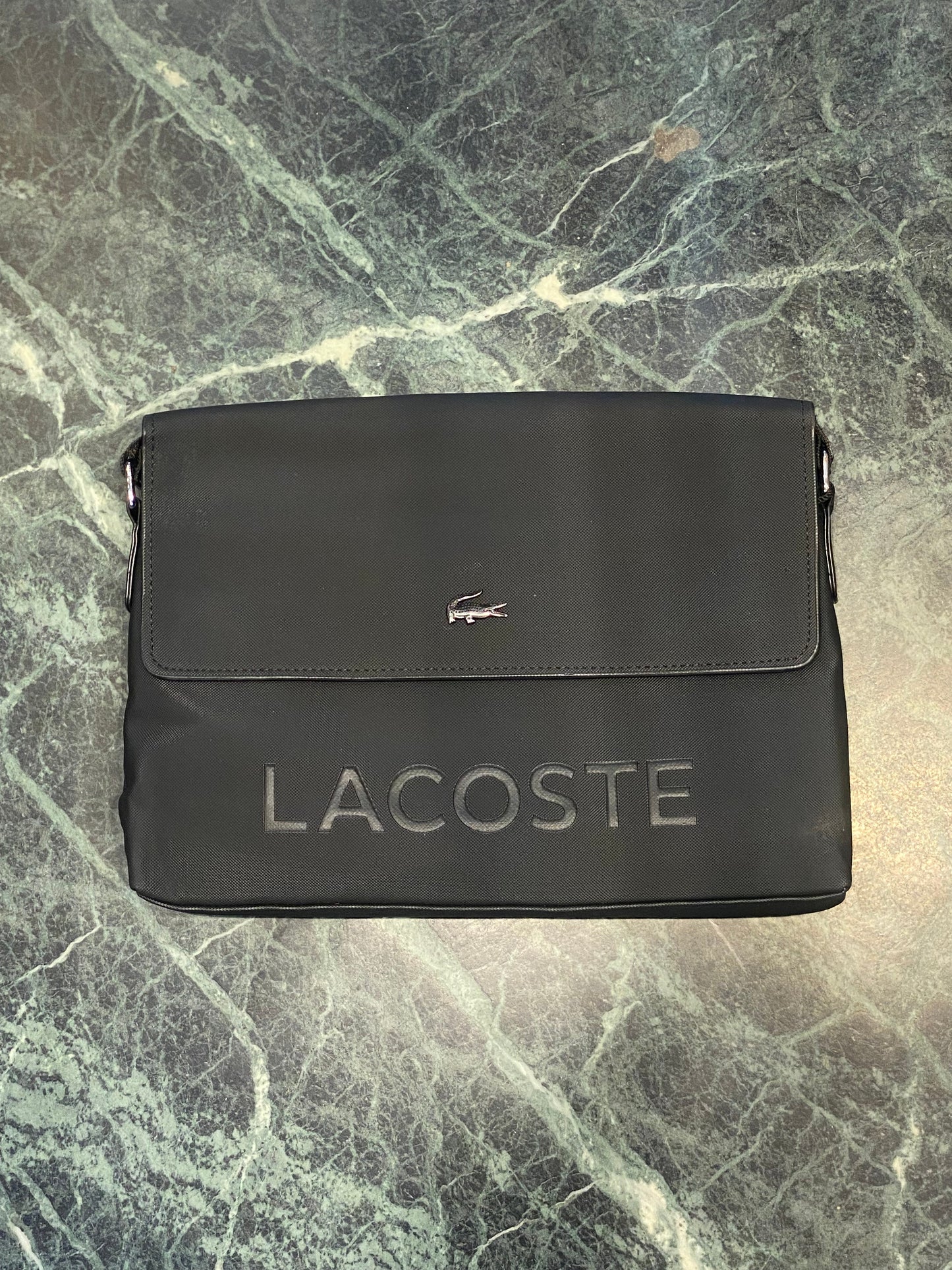 Cal Lac Black Unisex Side Messenger Bag 987226