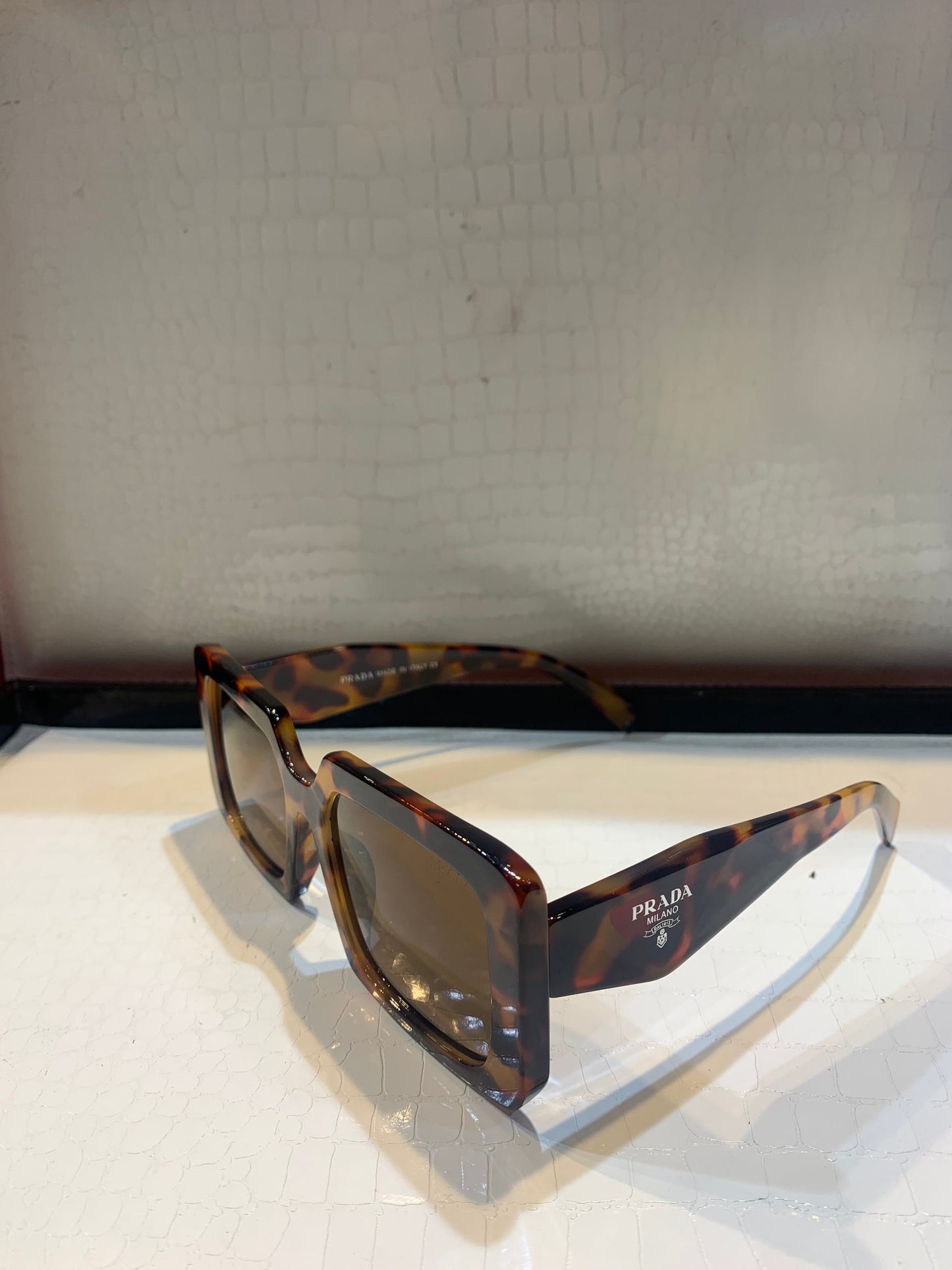 ARP PRA Leopard Frame Orange Shade Unisex Sunglass 8681 53 18 145