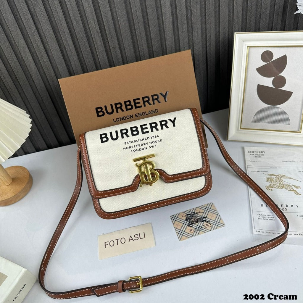 RUB BUR White Tan Colour Ladies Side Sling Bag 6046