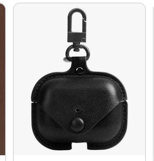 Unique Design For Airpods PRO Leather Protective Case