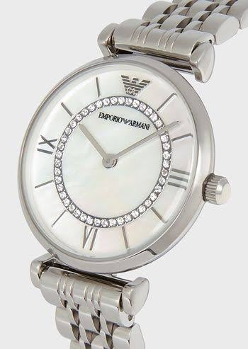 Mra Silver Chain Grey Dial Ladies Watch 901295