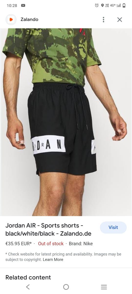 JOR ROJ Black Colour With Red Strip Ns Fabric Imported Shorts 108624