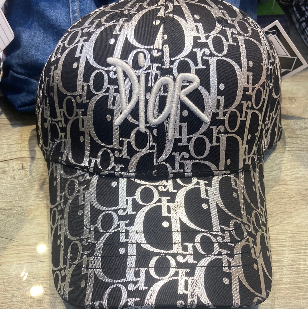 Oid Black Cap Oid Silver Print 300177