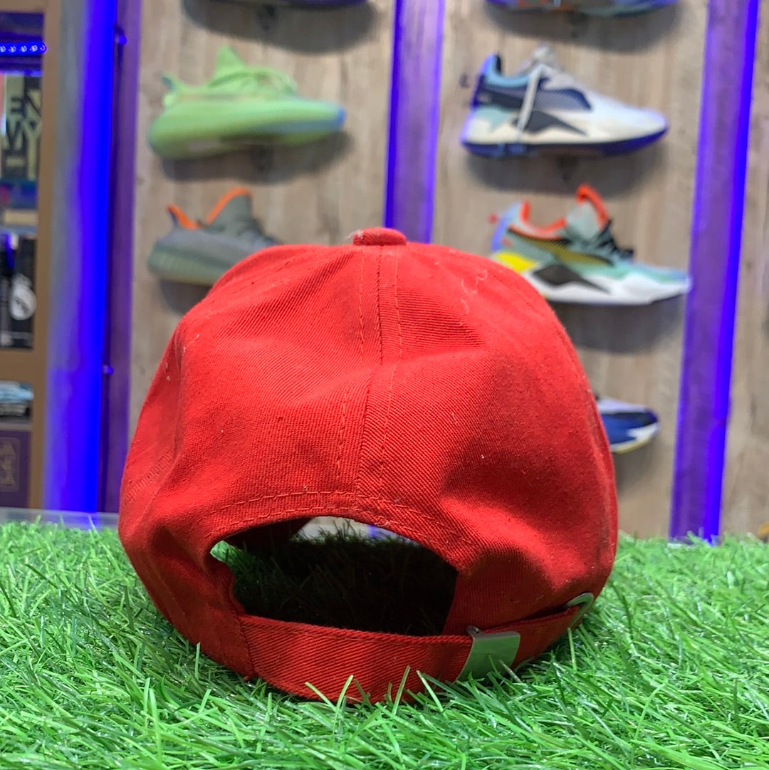 Red Off White Cap 700162