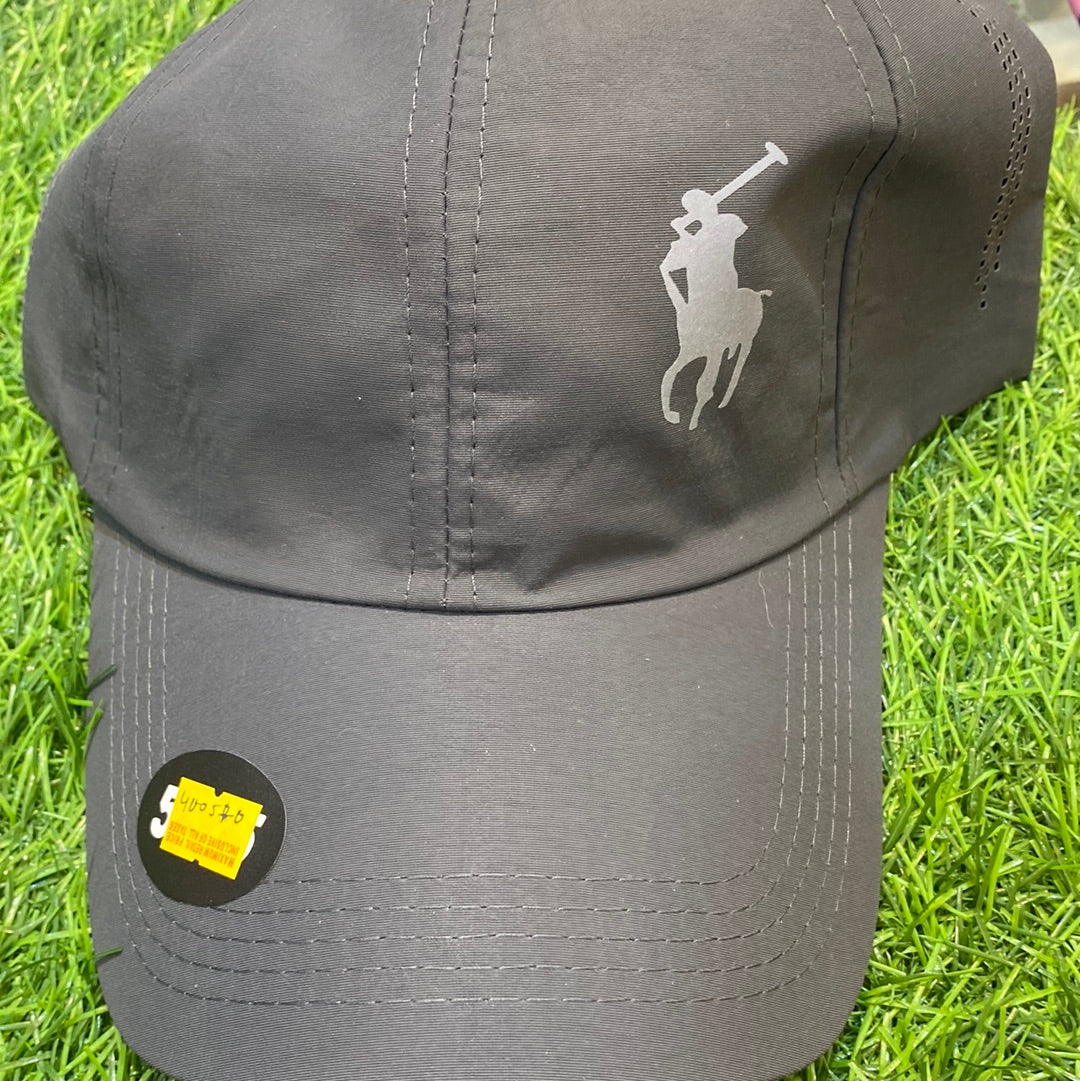 Dark Grey Colour Pol Lop Cap