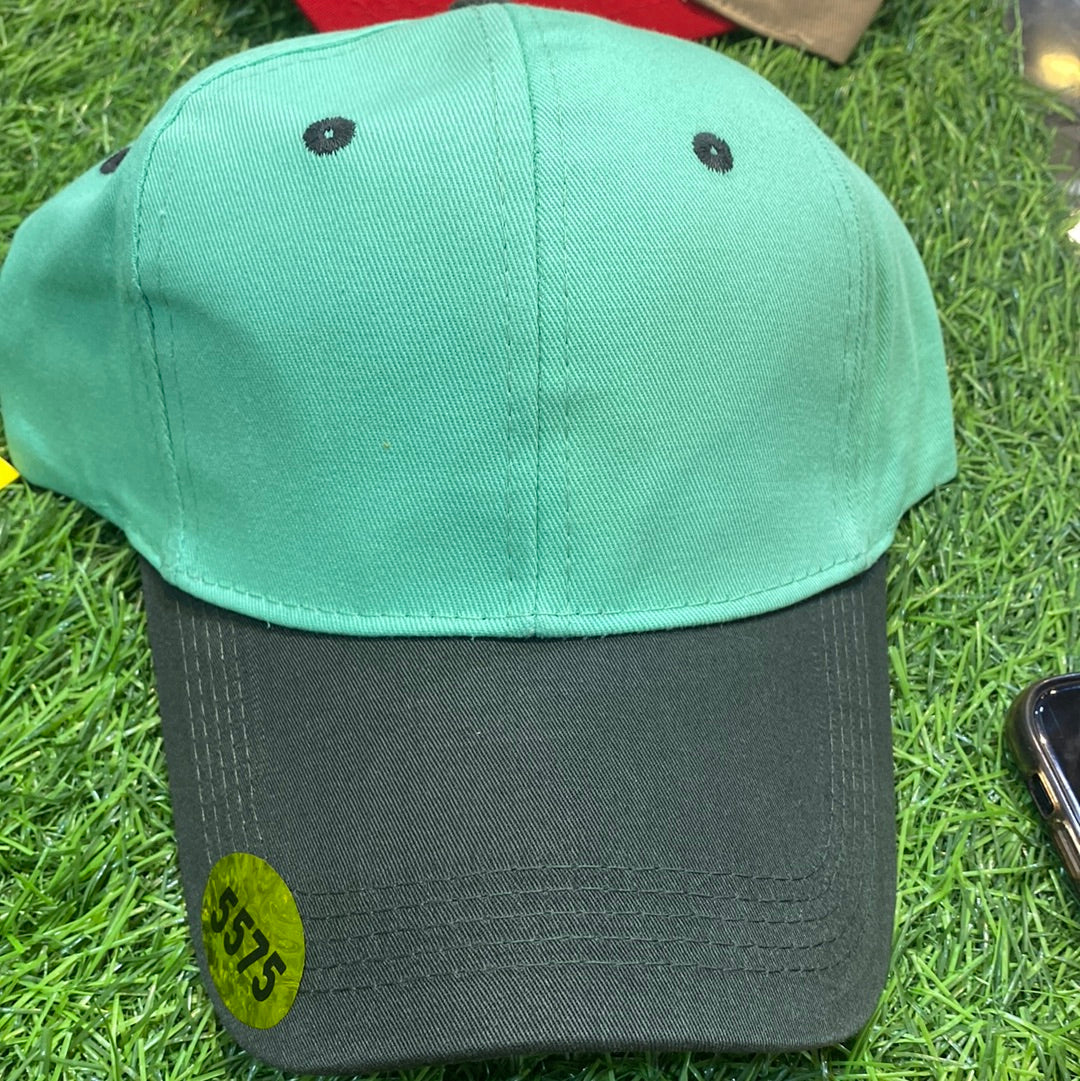 Green Olive Green Colour 5575 Printed Cap