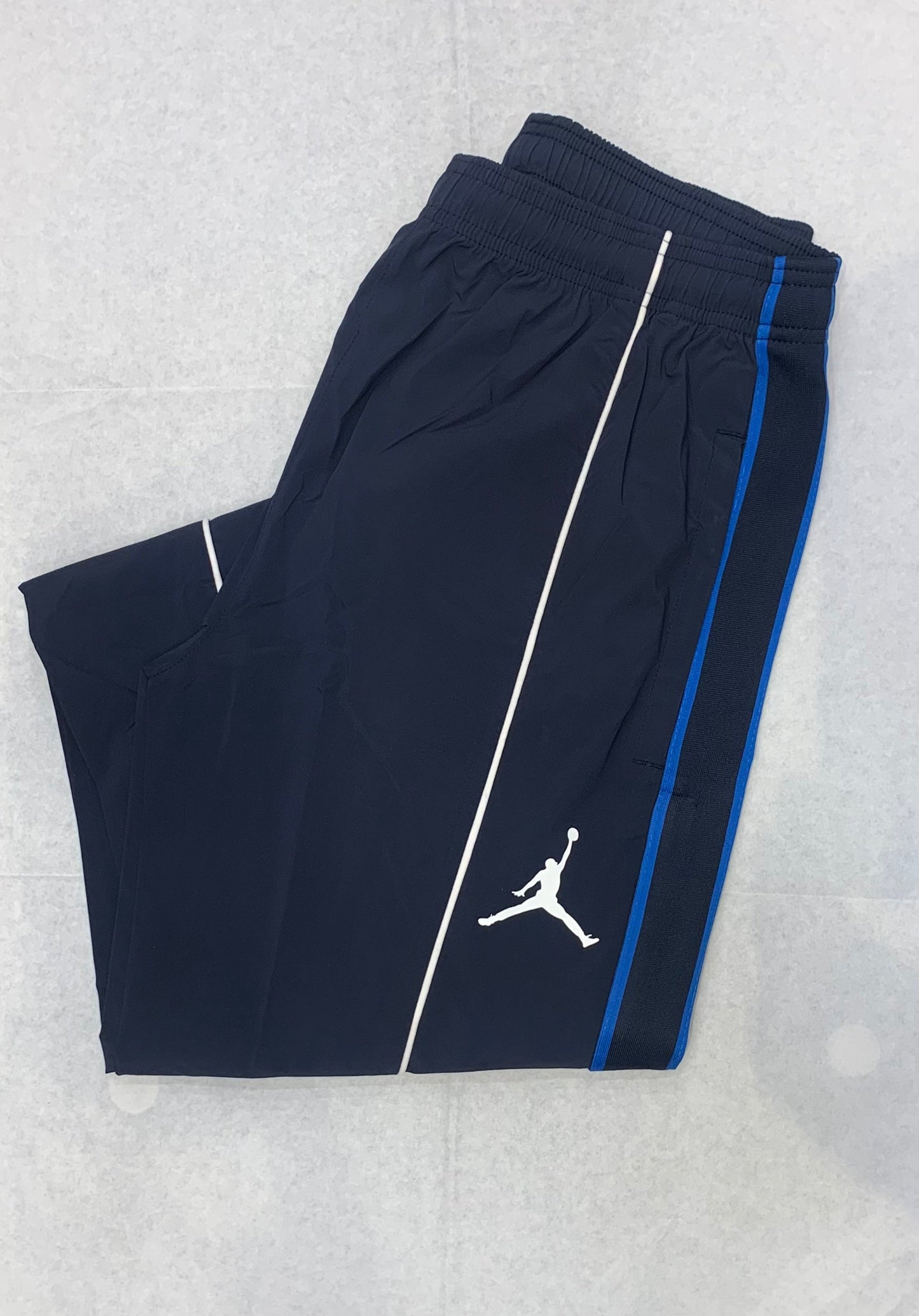 JOR ROJ Dark Blue Colour With Black Stripes Ns Lycra Regular Fit Lower 50254