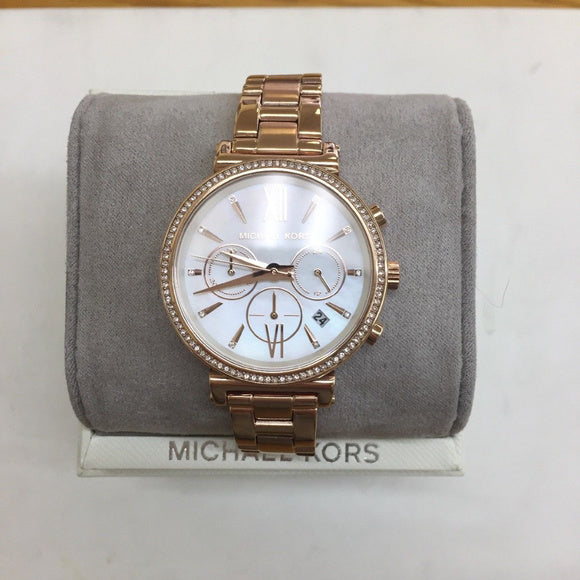 Cim Copper Chain White Dial Ladies watch