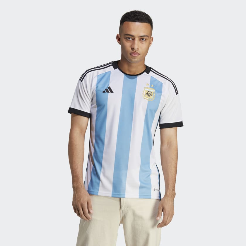 Ida Blue White Black Colour AFA Logo Branded Lycra Cotton Football Jersey Set 03082023