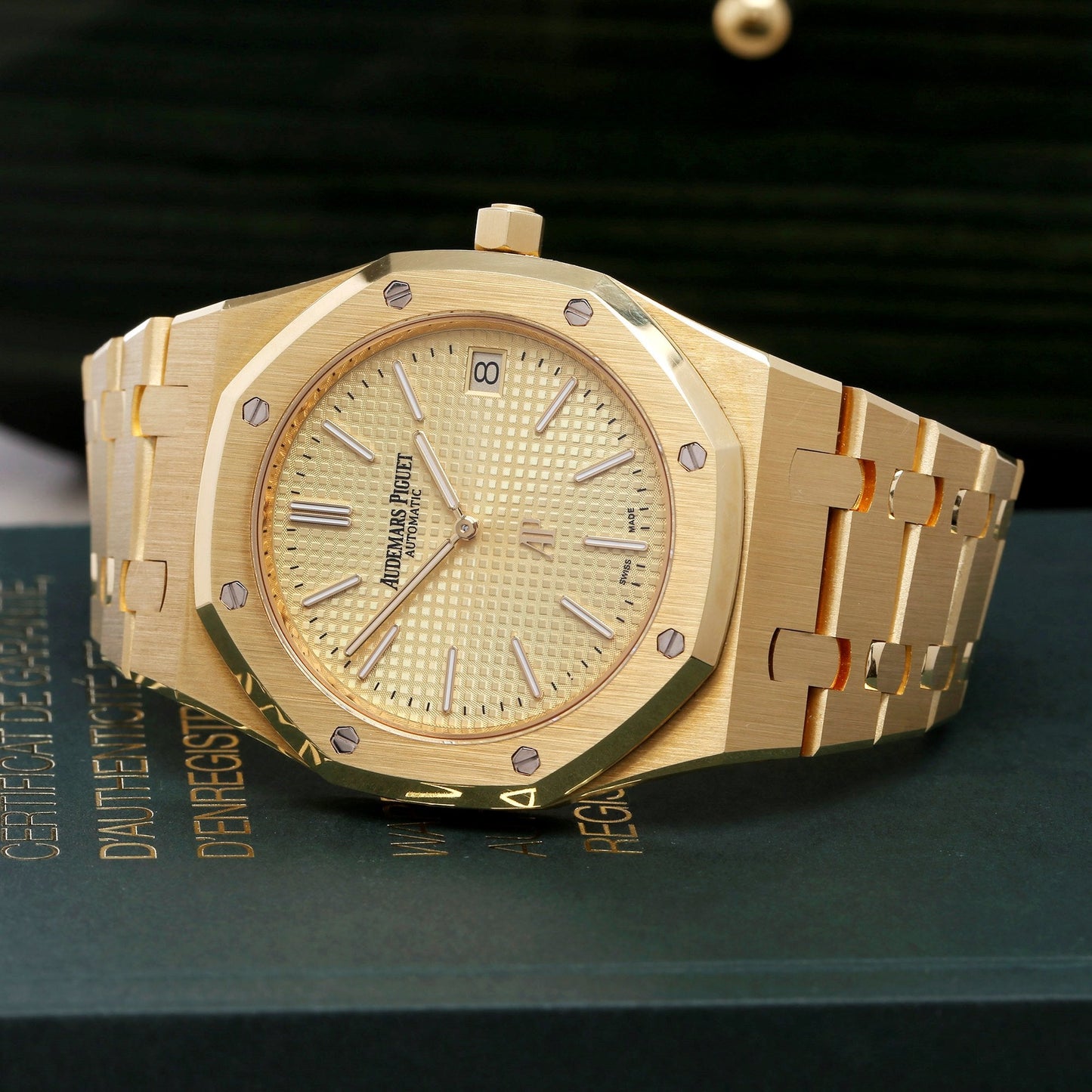 Gold Chain Gold Dial Men’s Watch 401194