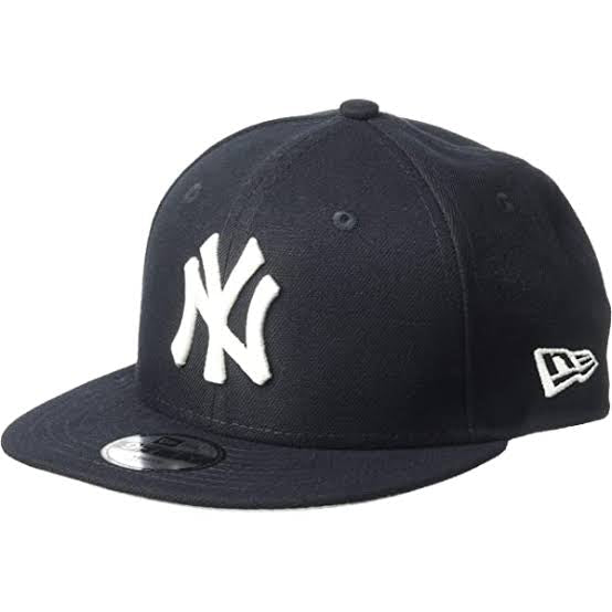 YN Black Cap White Embroidery 300196