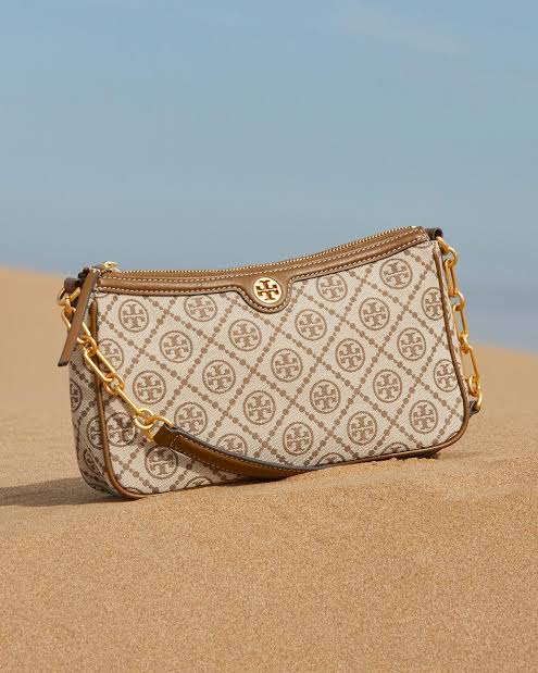 ROT Brown Colour Jacquard Studio Bag Small Size Ladies Side Sling Bag 881199