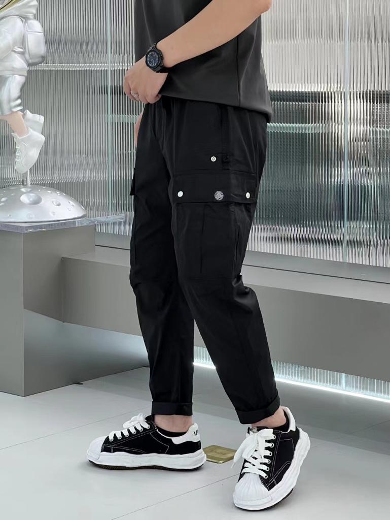 Sagacity Black Colour with Premium Quality Korean Style Jogger Cargo 7727
