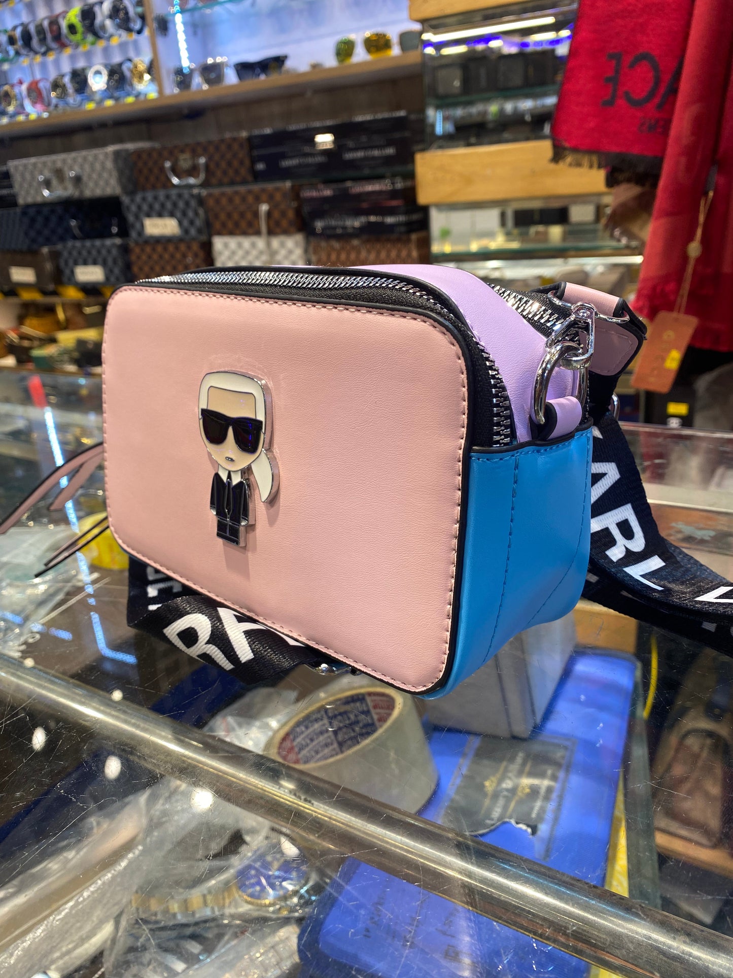Pink Colour RAK KAR Fashionable Side Sling Bag 400797
