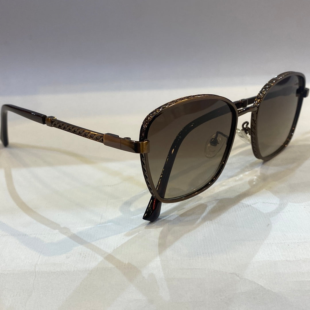 RAC Brown Frame Brown Shade Sunglass 2A669 56 16-141