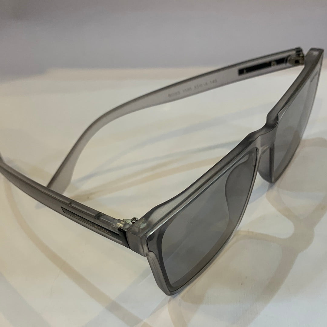 GUH Grey Transperent Frame Grey Shade Unisex Branded Sunglasses 1350 53 15 145
