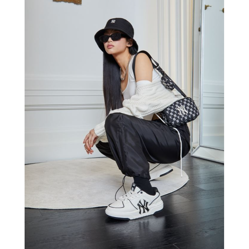 YN BLM Black Colour YN Monogram Logo Premium Quality Unisex Side Bag