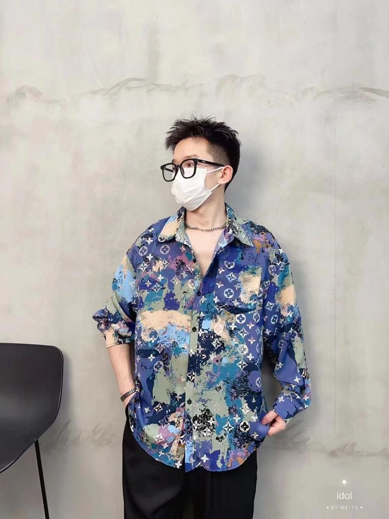 IDOL VL UOL Multiple Colour With White Print Premium Quality printed Shirt 6019