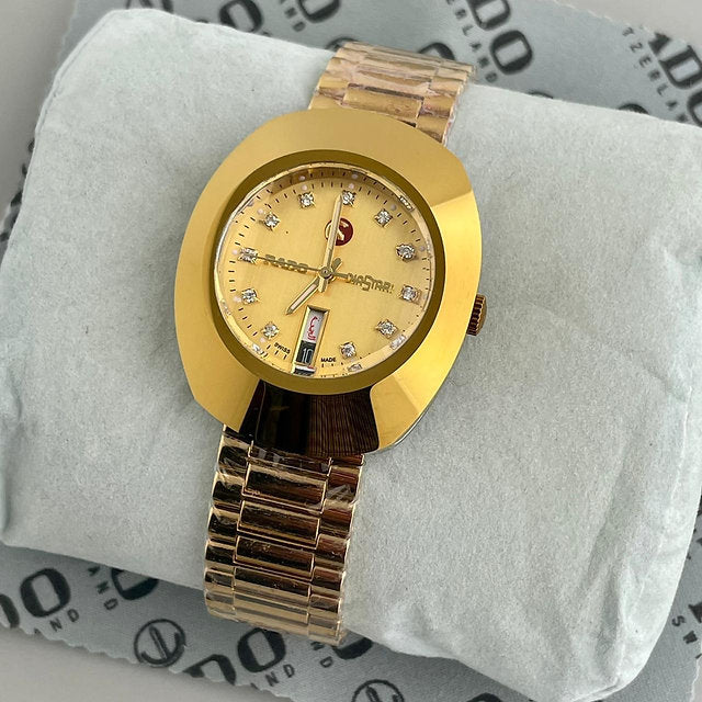 Dar Gold Chain Gold Dial Men Watch 401207
