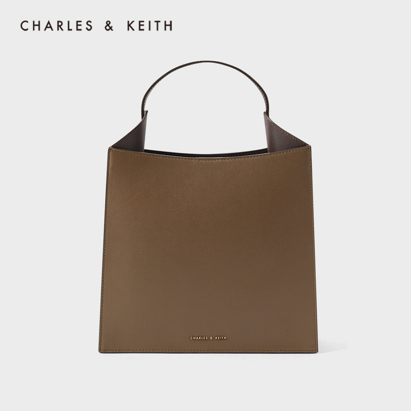 Brown Colour Charles & Keith Ladies Hand Bag