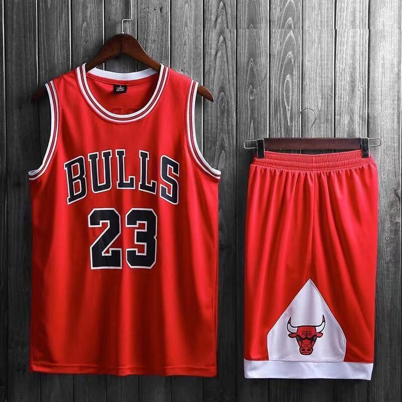 Bulls 23 Jersey Shorts Set